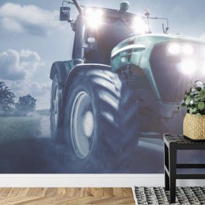 Papier Peint Tracteur Dans La Nuit – Image 7