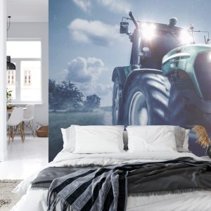 Papier Peint Tracteur Dans La Nuit – Image 8