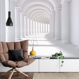 Papier Peint Forêt Dans Le Brouillard – Image 4