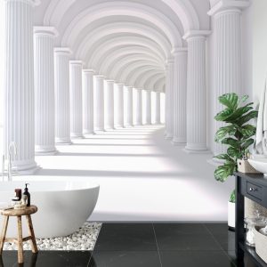 Papier Peint Forêt Dans Le Brouillard – Image 5