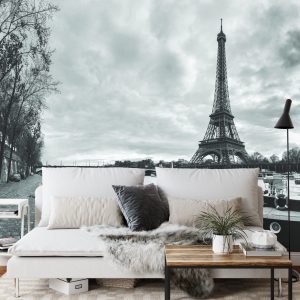 Papier Peint Paris Noir Et Blanc – Image 3