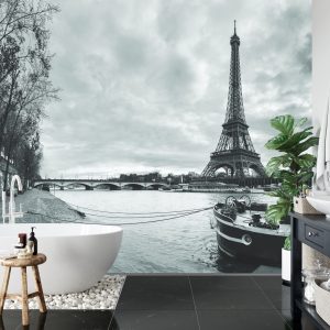 Papier Peint Paris Noir Et Blanc – Image 5