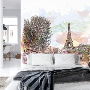 Papier Peint Paris Tour Eiffel – Image 8