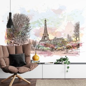 Papier Peint Paris Tour Eiffel – Image 4