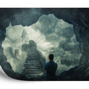 Papier Peint Escaliers Dans Le Monde Fantastique – Image 2