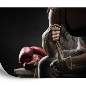 Papier Peint Boxeur Avant Le Combat – Image 2