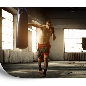 Papier Peint Boxeur D'entraînement – Image 2