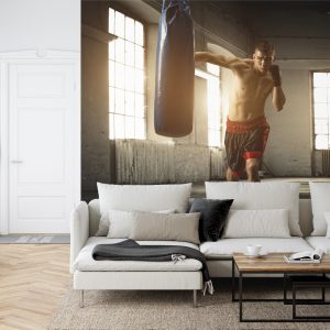 Papier Peint Boxeur D'entraînement – Image 6