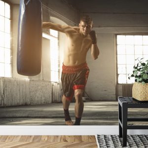 Papier Peint Boxeur D'entraînement – Image 7