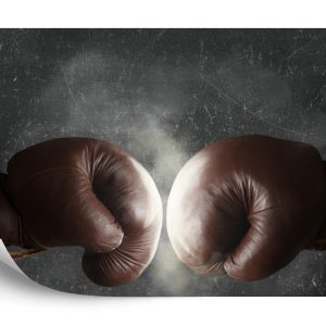 Papier Peint Choc Des Poings Des Boxeurs – Image 2