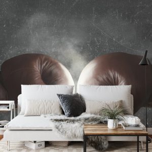 Papier Peint Choc Des Poings Des Boxeurs – Image 3