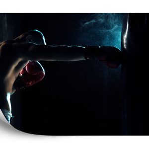 Papier Peint Boxer D'entraînement À L'ombre – Image 2