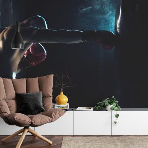 Papier Peint Boxer D'entraînement À L'ombre – Image 4