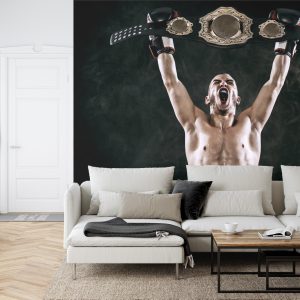 Papier Peint Boxeur Victorieux – Image 6