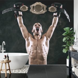 Papier Peint Boxeur Victorieux – Image 5