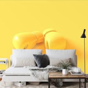 Papier Peint Gants De Boxe Jaunes – Image 3