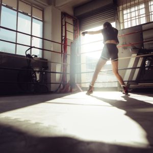Papier Peint Boxeur D'entraînement – Image 1
