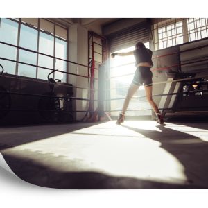 Papier Peint Boxeur D'entraînement – Image 2