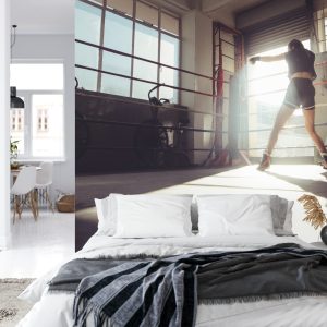 Papier Peint Boxeur D'entraînement – Image 8