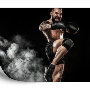 Papier Peint Boxeur En Colère – Image 2