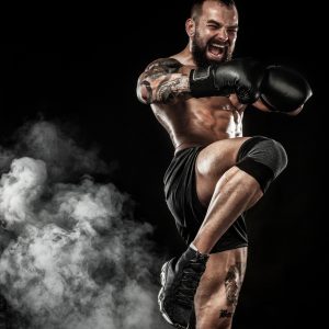 Papier Peint Boxeur En Colère – Image 1