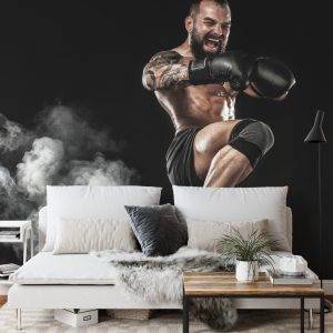 Papier Peint Boxeur En Colère – Image 3