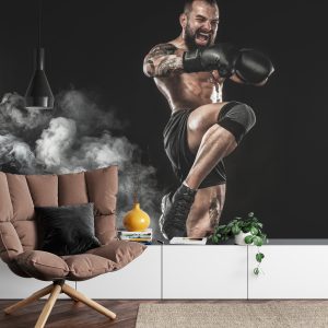 Papier Peint Boxeur En Colère – Image 4