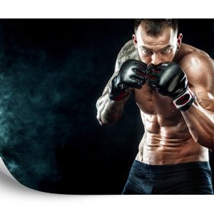 Papier Peint Boxeur Concentré – Image 2