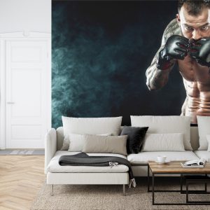Papier Peint Boxeur Concentré – Image 6