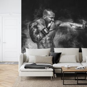 Papier Peint Boxeur D'entraînement – Image 6