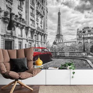 Papier Peint Paris Noir Et Blanc – Image 4