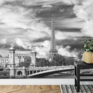 Papier Peint Paris Noir Et Blanc – Image 7
