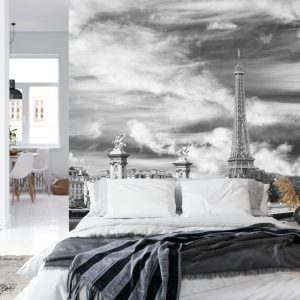 Papier Peint Paris Noir Et Blanc – Image 8