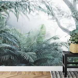 Papier Peint Forêt Dans Le Brouillard – Image 7