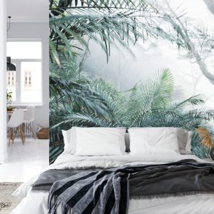 Papier Peint Forêt Dans Le Brouillard – Image 8