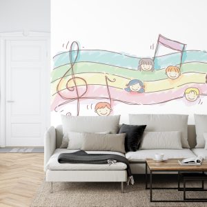 Papier Peint Partition Colorée – Image 6