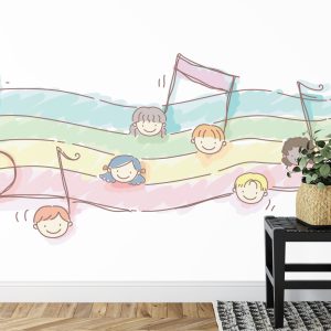 Papier Peint Partition Colorée – Image 7