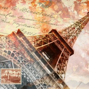 Papier Peint Paris Tour Eiffel – Image 1