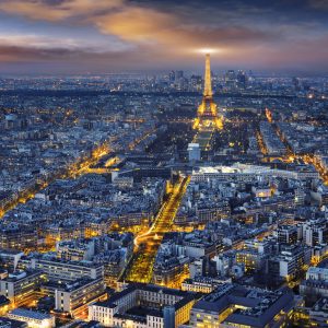 Papier Peint Paris La Nuit – Image 1