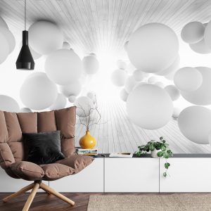 Papier Peint Forêt Dans Le Brouillard – Image 4