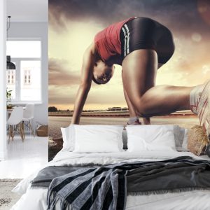 Papier Peint Coureur Sur La Route Commençant La Course – Image 8