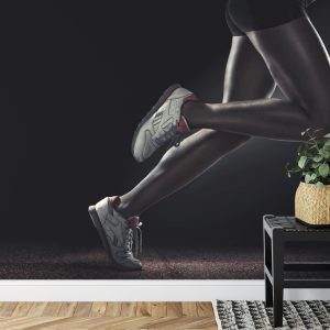 Papier Peint Les Jambes De L'athlète Pendant La Course – Image 7