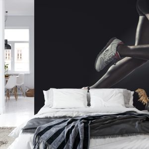 Papier Peint Les Jambes De L'athlète Pendant La Course – Image 8