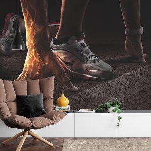 Papier Peint Début De L'abstraction Run 3D – Image 4