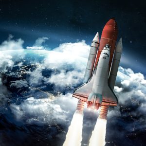 Papier Peint La Navette Spatiale Quitte La Terre – Image 1