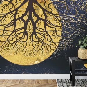 Papier Peint Pleine Lune Abstraite – Image 7