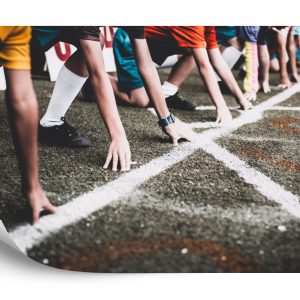 Papier Peint Compétition Sportive En Course À Pied 3D – Image 2