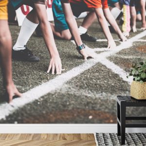 Papier Peint Compétition Sportive En Course À Pied 3D – Image 7