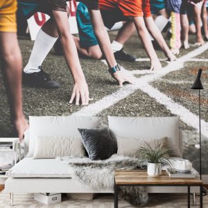 Papier Peint Compétition Sportive En Course À Pied 3D – Image 3