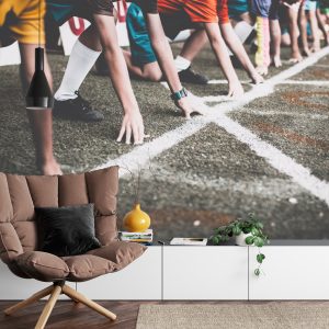 Papier Peint Compétition Sportive En Course À Pied 3D – Image 4